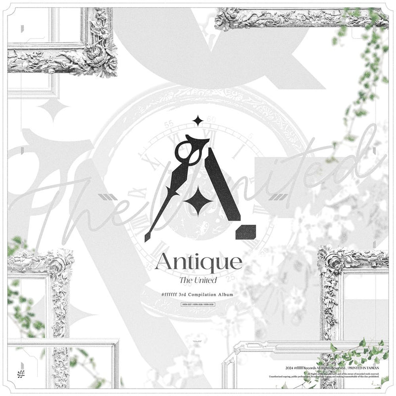 【New Product】Antique -The United- / #ffffff Records Release Date: Around October 2024