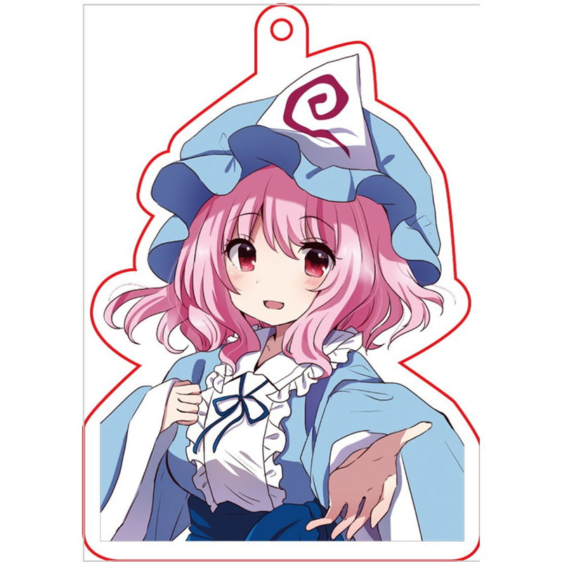 【新品】東方project「西行寺 幽々子11-4」壓克力鑰匙圈 / ぱいそんきっど 發售日:2024年10月左右