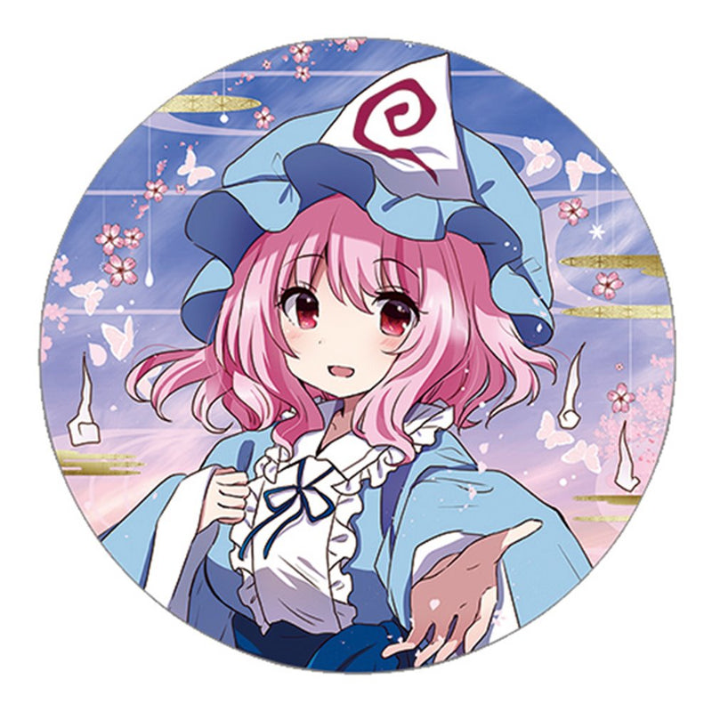 【新品】東方project「西行寺 幽々子11-4」ビッグ缶バッジ / ぱいそんきっど 発売日:2024年10月頃