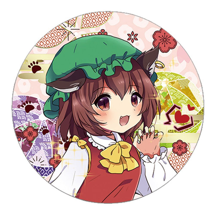 【新品】東方project「橙11-4」ビッグ缶バッジ / ぱいそんきっど 発売日:2024年10月頃