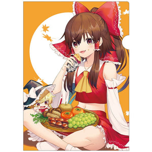 新品】東方クリアファイル 博麗霊夢1(秋) / AbsoluteZero 発売日:2024