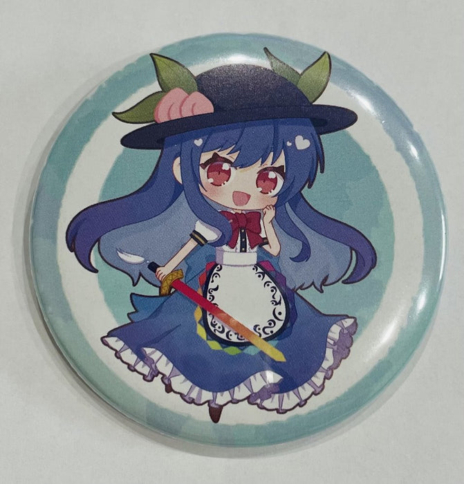 【新品】東方Project 57㎜缶バッジ 比那名居天子 / ハチワレキッド 発売日:2024年10月20日