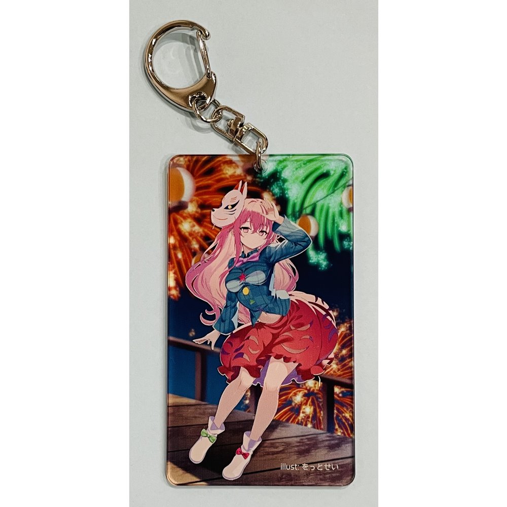 新品】東方Project アクリルキーホルダー 秦こころ w-1 / ハチワレ