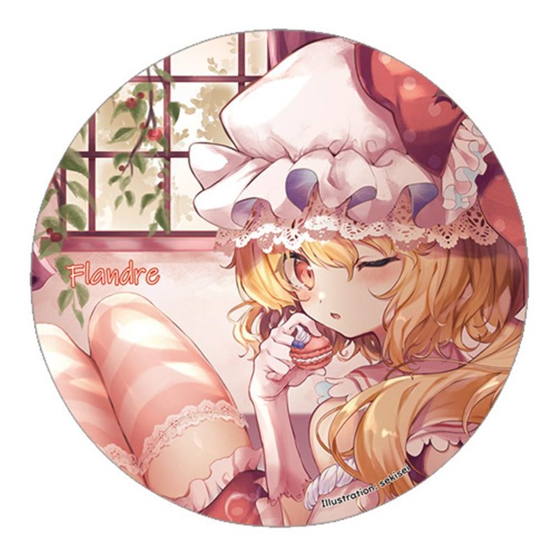 【新品】缶バッジ_フラン(sekisei)202410-12 / すなめりドリル 発売日:2024年12月頃