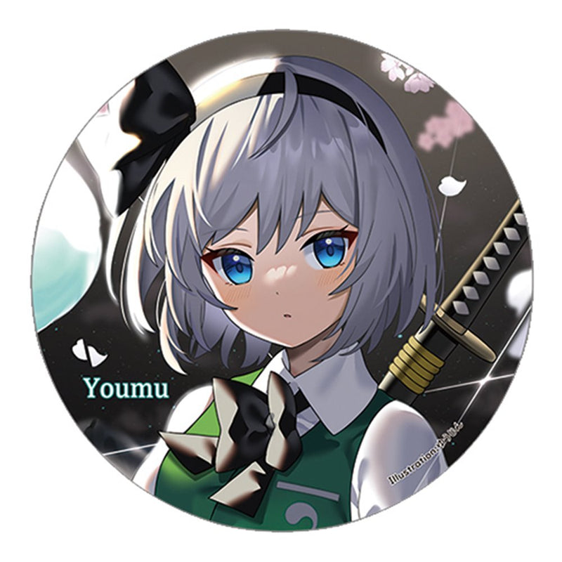 【新品】罐徽章_妖夢(ゆうじん)202410-12 / 砂梅里鑽頭 發售日:2024年12月左右