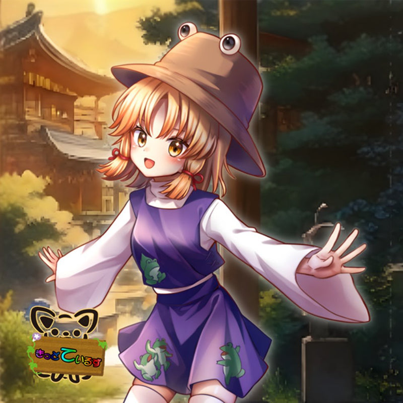 [New] Touhou Project sticker 'Suwako Seiya' / Kido Teiruzu Release date: approx. 2024 Nov.