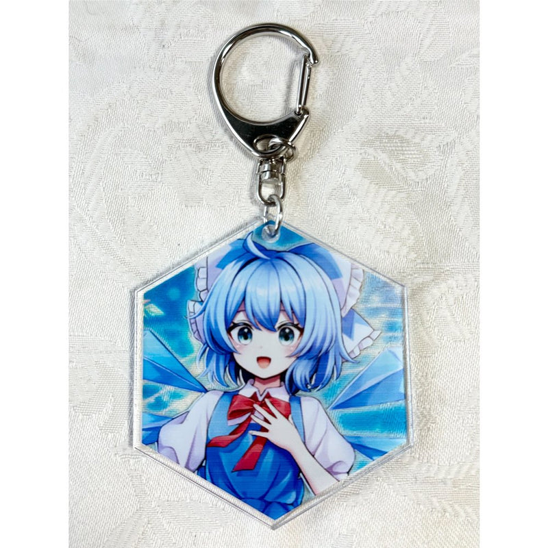 [New] Touhou Project acrylic keychain 'Cirno' / Kido Teiruzu Release date: approx. 2024 Nov.