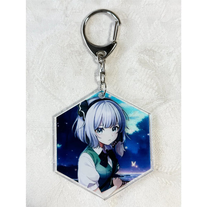 [New] Touhou Project Acrylic Keychain 'KONPAKUTO Yomu' / KIDDOTERAZ Release date: approx. 2024 Nov.
