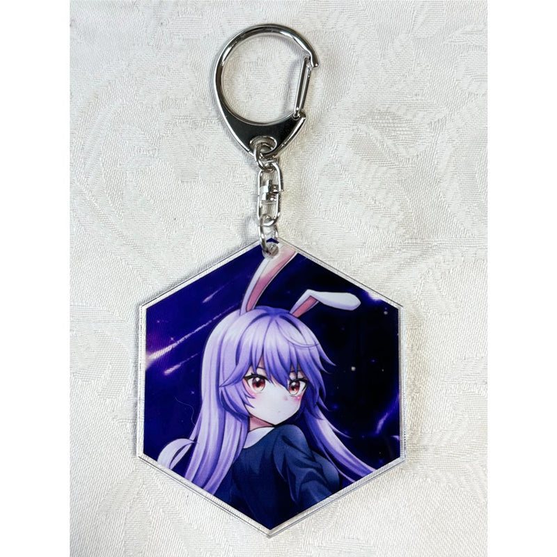 [New] Touhou Project Acrylic Keychain [Suzusen, Yuudoukain, Inaba] / Kido Teijinzu Release Date: approx. 2024/11
