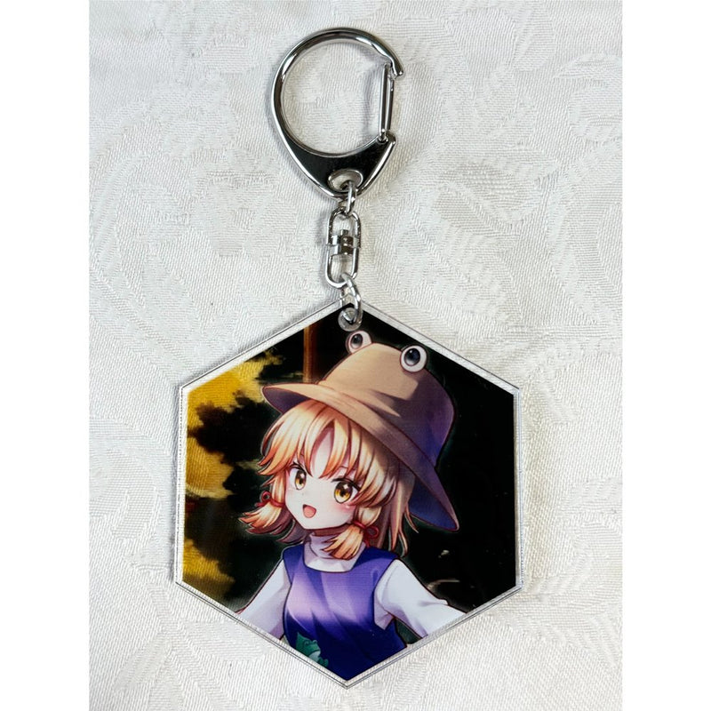 [New] Touhou Project Acrylic Keychain 'Suwako Seiya' / Kidteiruzu Release Date: approx. 2024/11