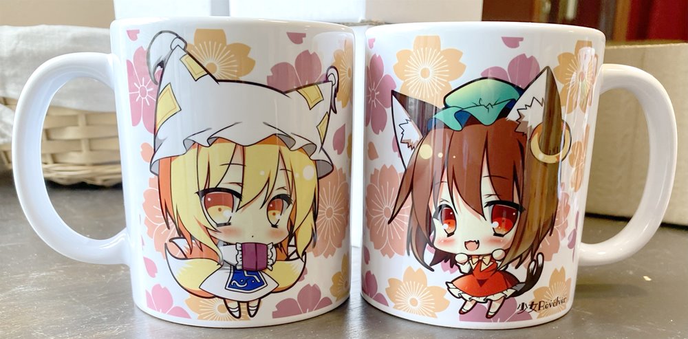 [New] Touhou mug [Yakumo Ai & Orange] / Shoujo Revolver Release date: approx. 2024/12