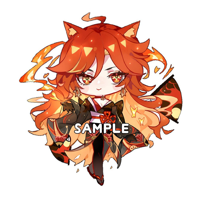 [New] 原神 ～和服～ 同人 炎神 鑰匙圈 / OTAKUHANE 發售日:2024年10月31日