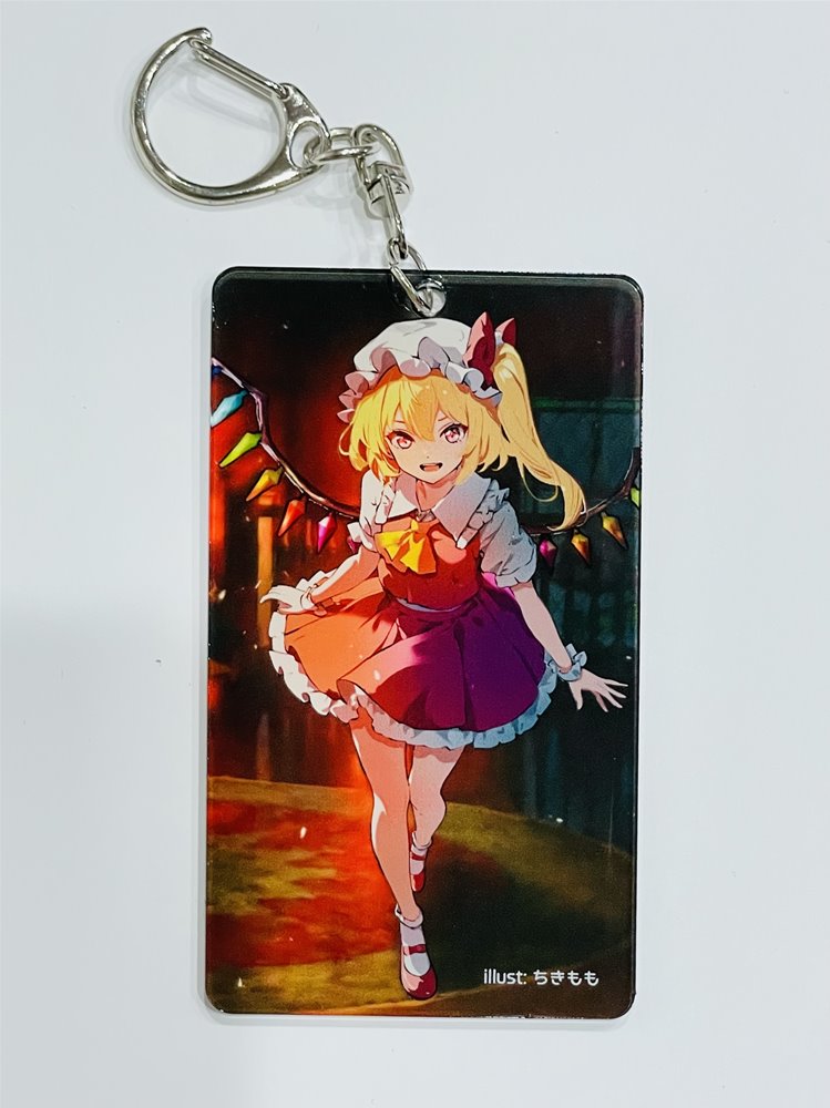 [New Product] Touhou Project Acrylic Keychain Flandre Scarlet c-1 / Hachiwarekid Release Date: Around December 2024