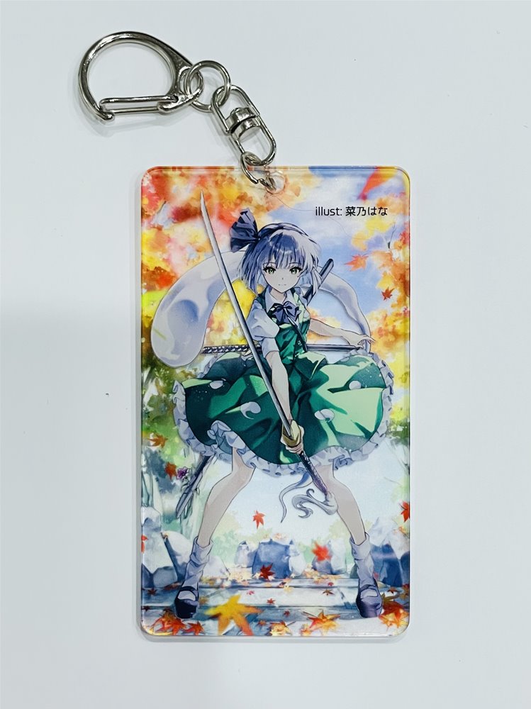[New Product] Touhou Project Acrylic Keychain Youmu Konpaku n-1 / Hachiwarekid Release Date: Around December 2024