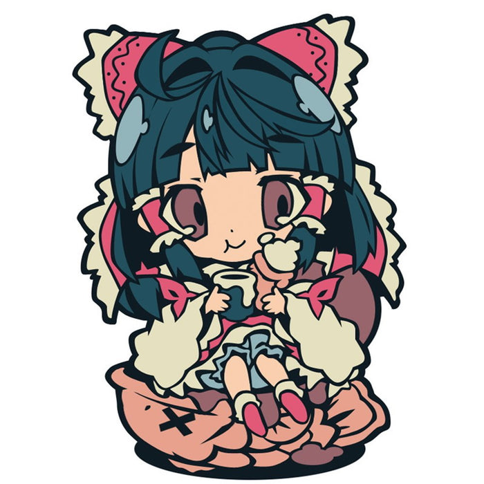 [New] Touhou Rubber Key Ring Reimu Ver8 / Kosupure Cafe Musume release date: approx. 2024 Dec.