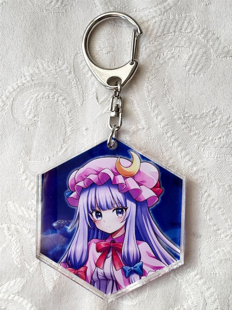 [New] Touhou Project acrylic keychain 'Patchouli Knowledge' / Kiddo Tailz Release date: 30 Nov 2024