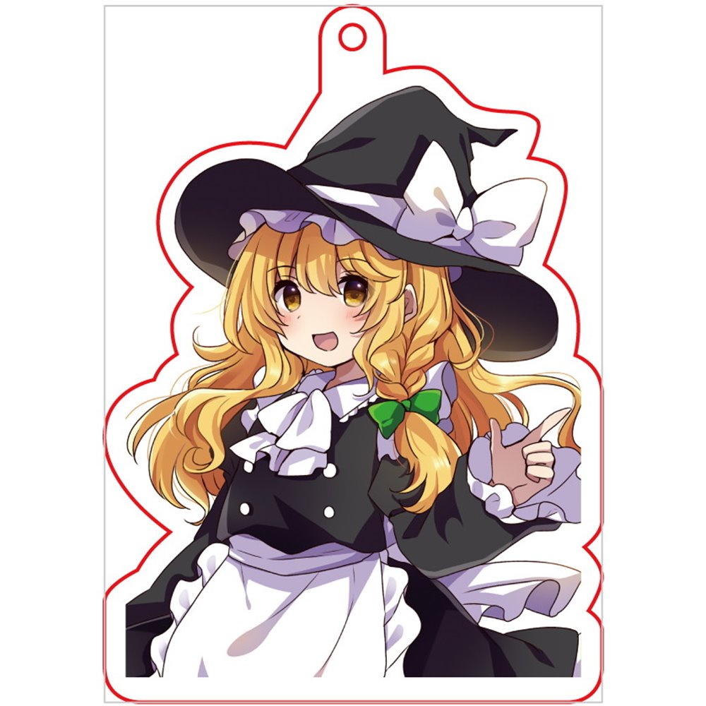 新品】東方project「霧雨魔理沙11-5」アクリルキーホルダー / ぱいそん
