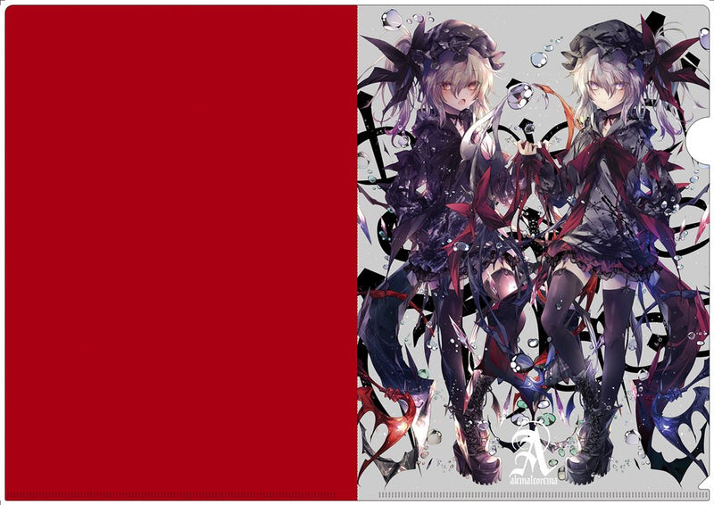 【新品】东方Project 透明文件夹「蕾米莉亚＆芙兰朵露」 / アレマテオレマ 发售日:2025年02月20日