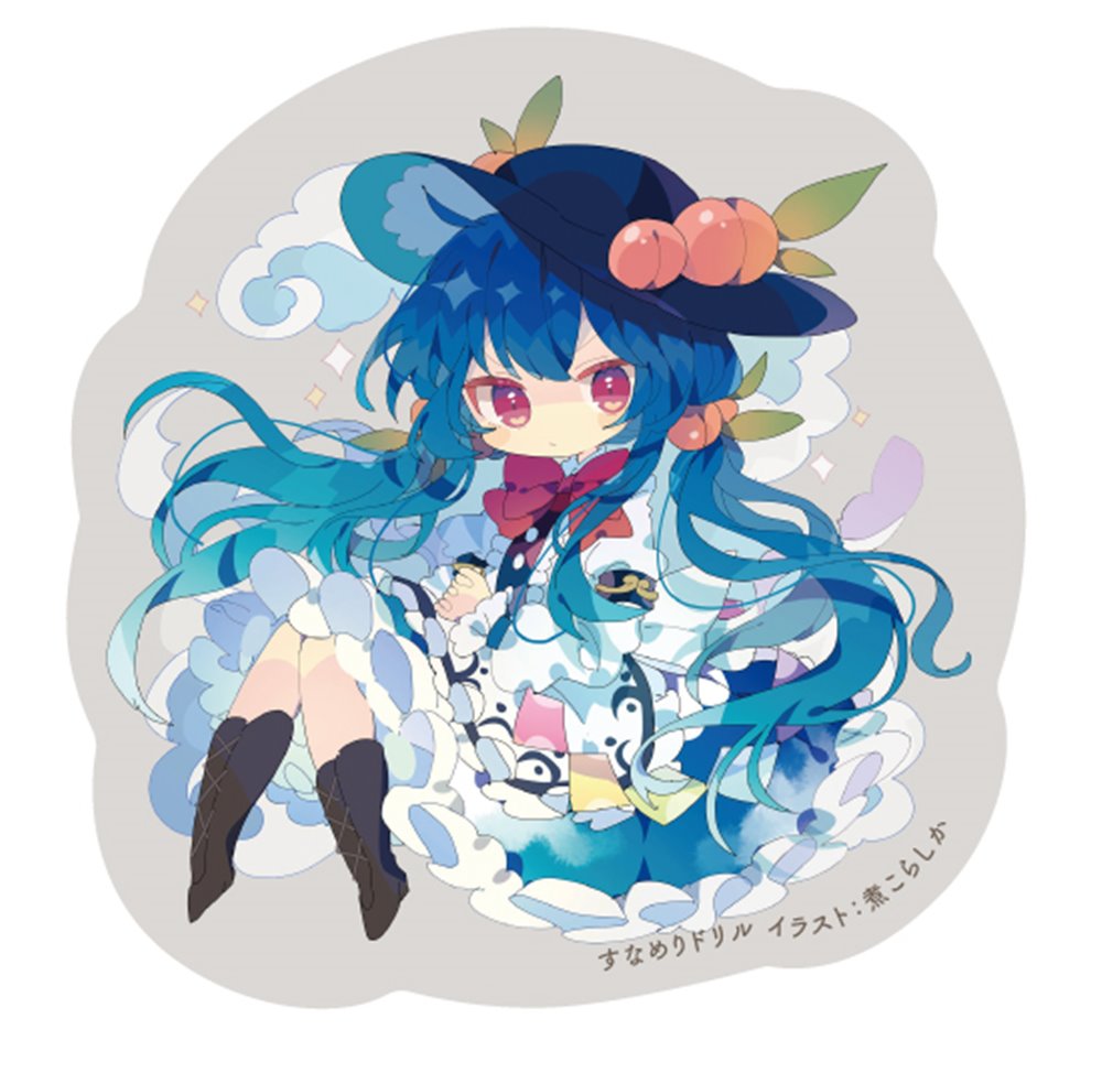 新品】東方Project ステッカー_天子(煮こらしか)202503 / すなめり