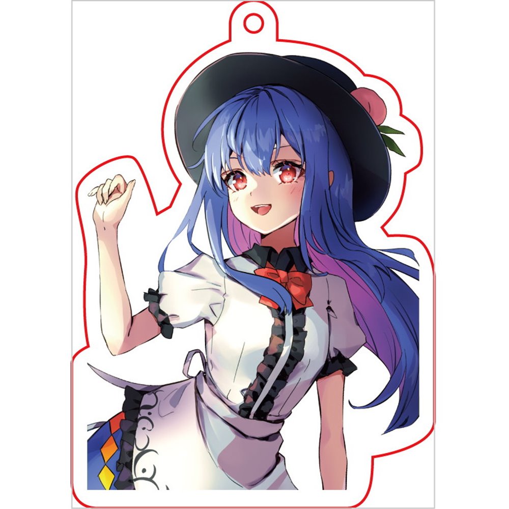 東方project　キーホルダー　比那名居天子　キーホルダー 東方projectキーホルダー アクリルキーホルダー東方Project Vol.5 比那