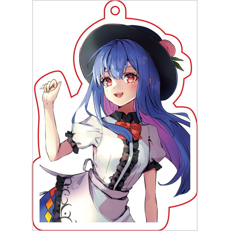 【新品】東方project「比那名居天子12-1」アクリルキーホルダー / ぱいそんきっど 発売日:2025年04月頃