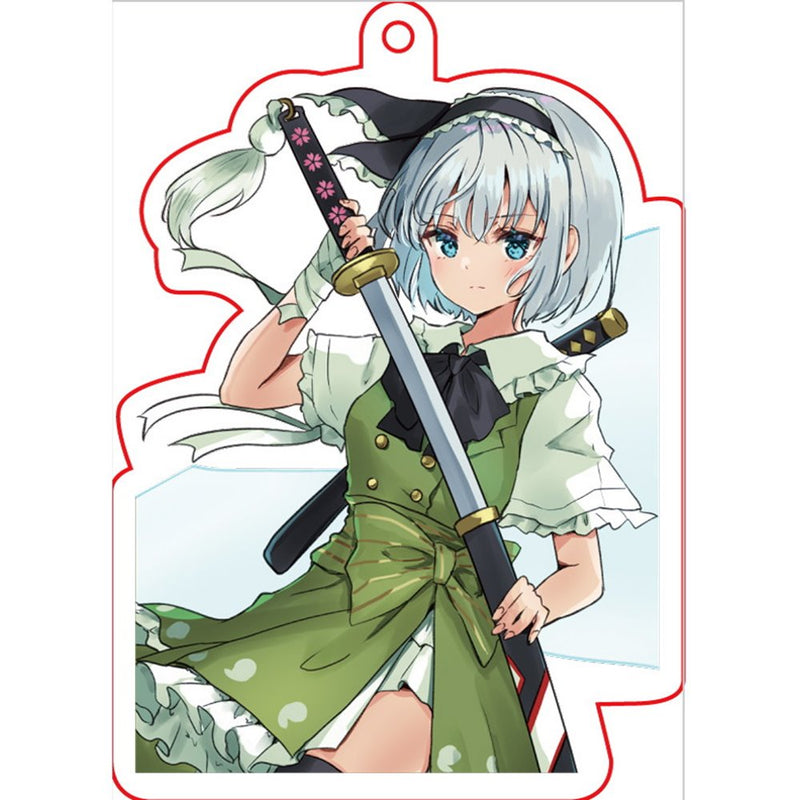 【新品】東方project「魂魄妖夢12-1」壓克力鑰匙圈 / ぱいそんきっど 發售日:2025年04月左右