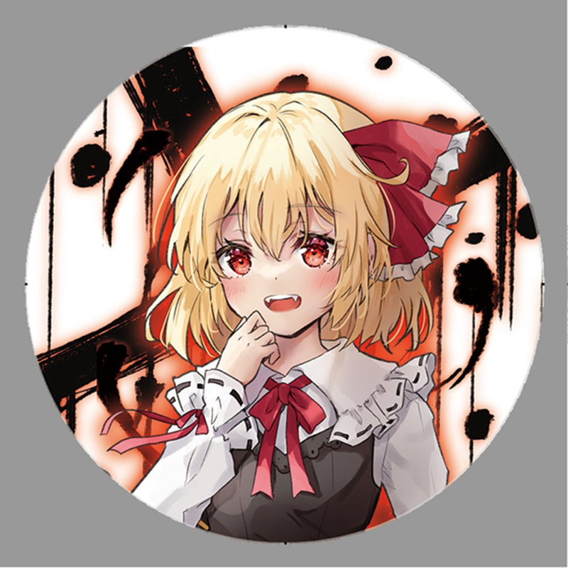 【新品】東方project「ルーミア12-1」ビッグ缶バッジ / ぱいそんきっど 発売日:2025年04月頃