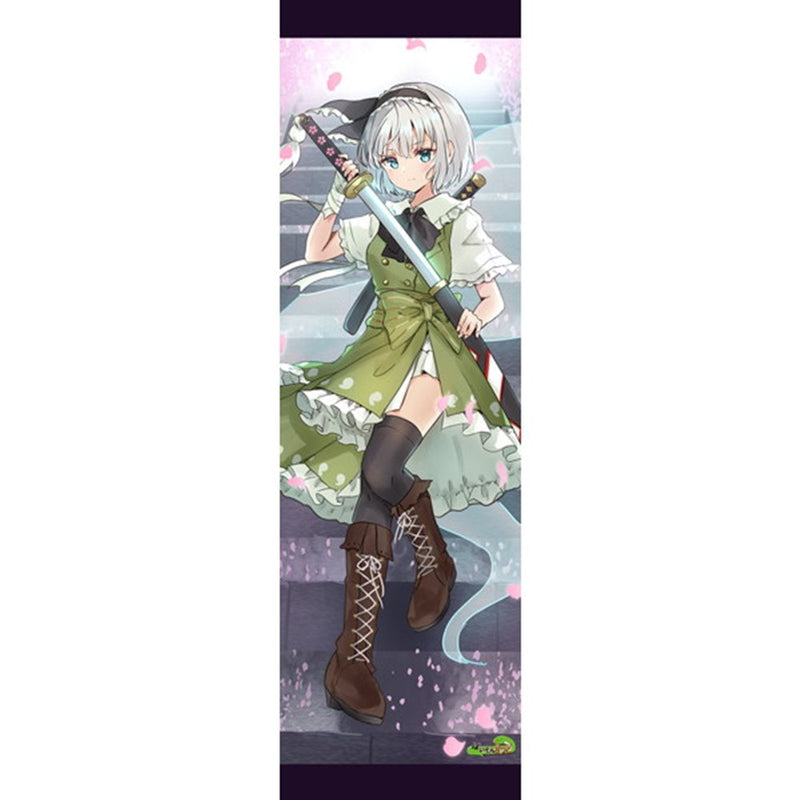 【新品】東方project「魂魄妖夢12-1」特大タペストリー（CBスエードを使用） / ぱいそんきっど 発売日:2025年04月頃