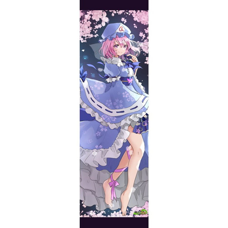 【新品】東方project「西行寺幽々子12-1」特大タペストリー（CBスエードを使用） / ぱいそんきっど 発売日:2025年04月頃