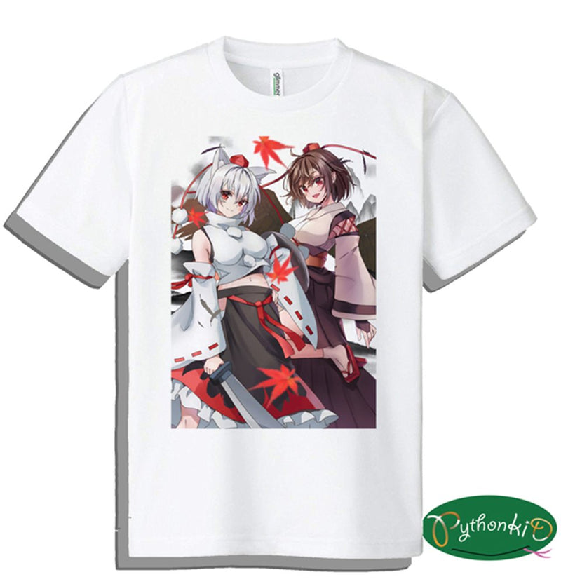 【New Product】Touhou Project "Aya Shameimaru & Momiji Inubashiri 12" T-shirt (L) / Pison Kid Release Date: Around April 2025