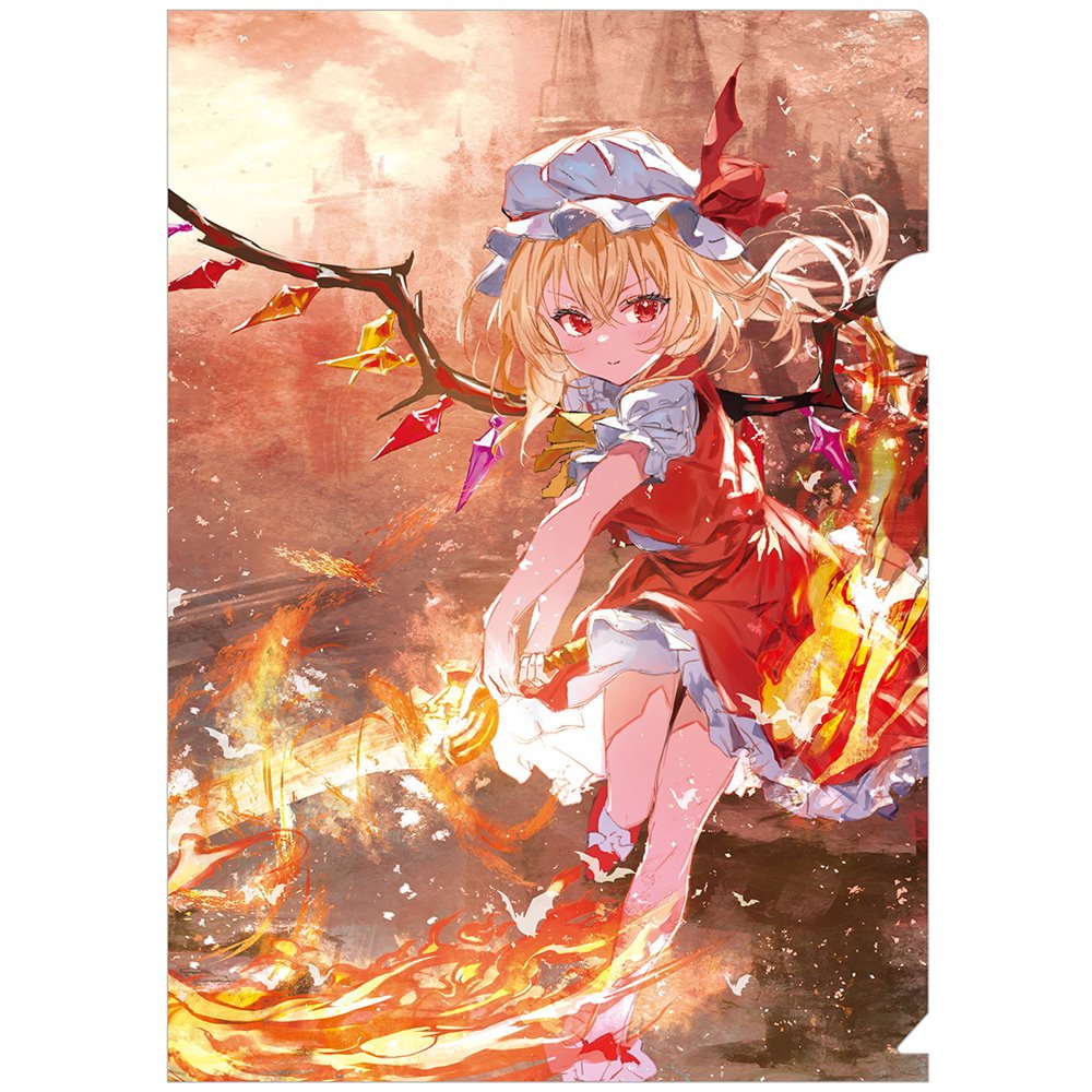 新品】クリアファイル_フランドール(あきふゆ)202405 / すなめりドリル