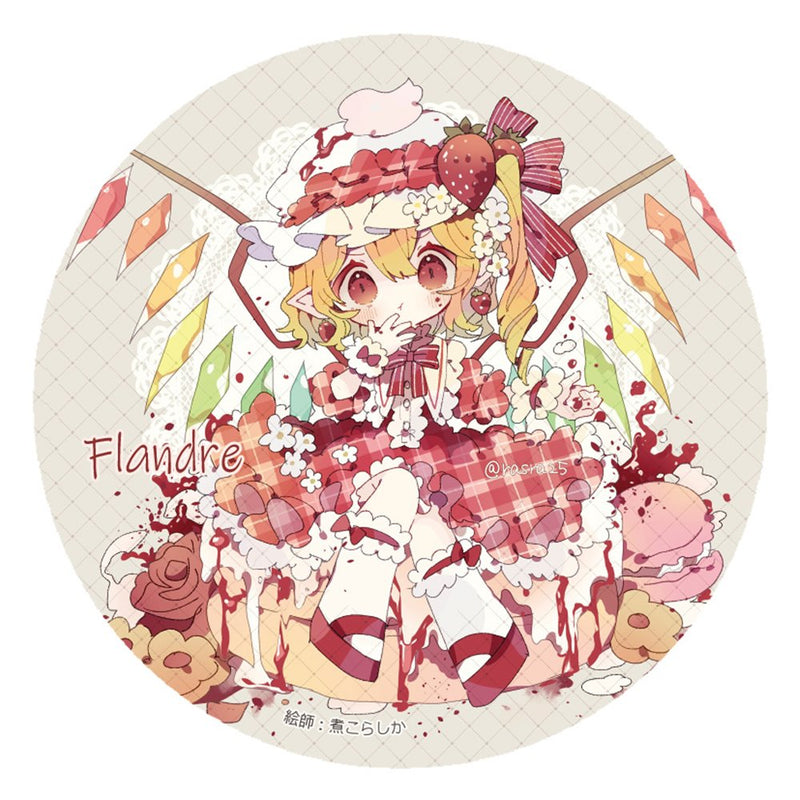 [New Product] Can Badge_Flandre (Nikora Shika) 202505 / Sunameri Drill Release Date: Around April 2025