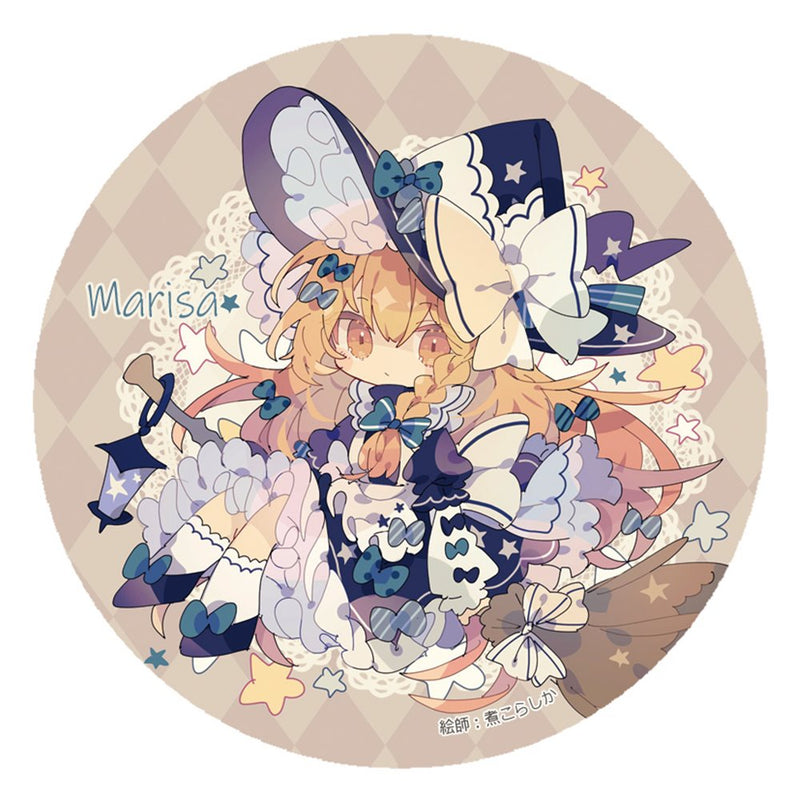 【新品】缶バッジ_魔理沙(煮こらしか)202505 / すなめりドリル 発売日:2025年04月頃