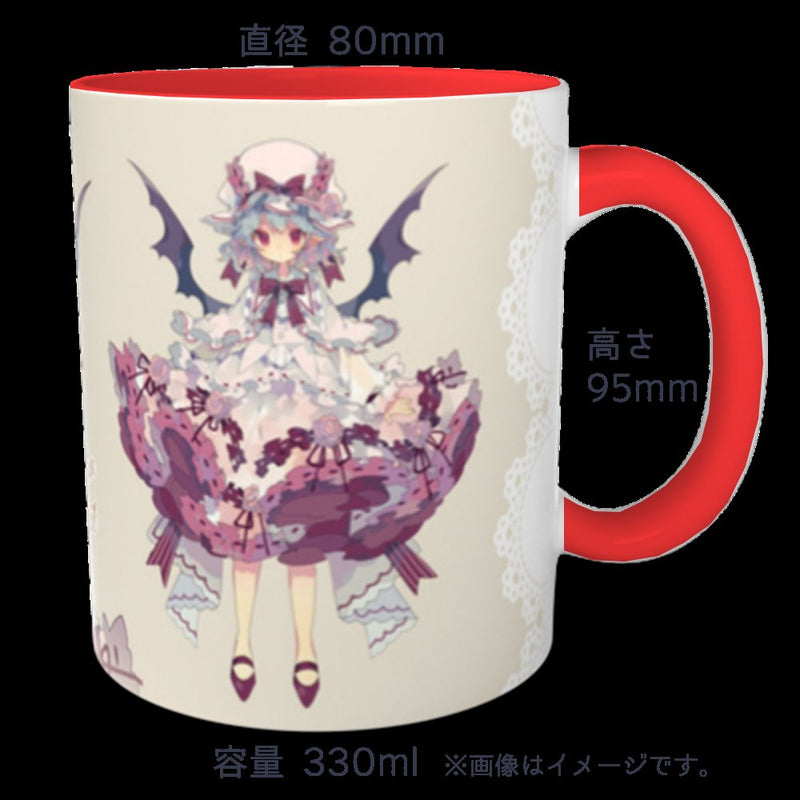 【New Product】Mug_Cup_Remilia (Nikora Shika) 202504 / Sunameri Drill Release Date: Around April 2025