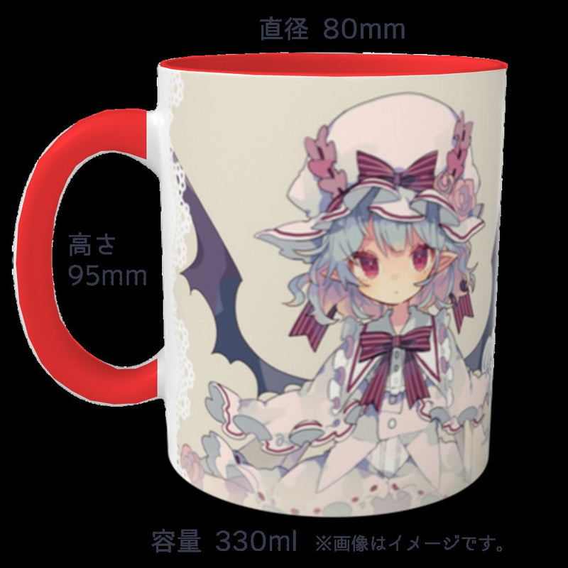 【New Product】Mug_Cup_Remilia (Nikora Shika) 202504 / Sunameri Drill Release Date: Around April 2025