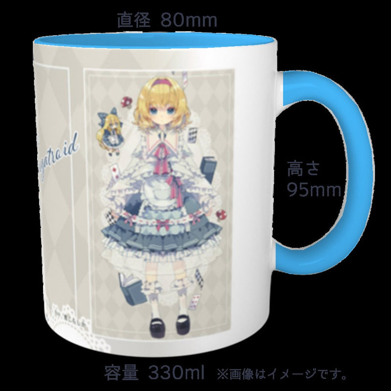 【New Product】Mug Cup_Alice (Nikora Shika) 202505 / Sunameri Drill Release Date: Around April 2025