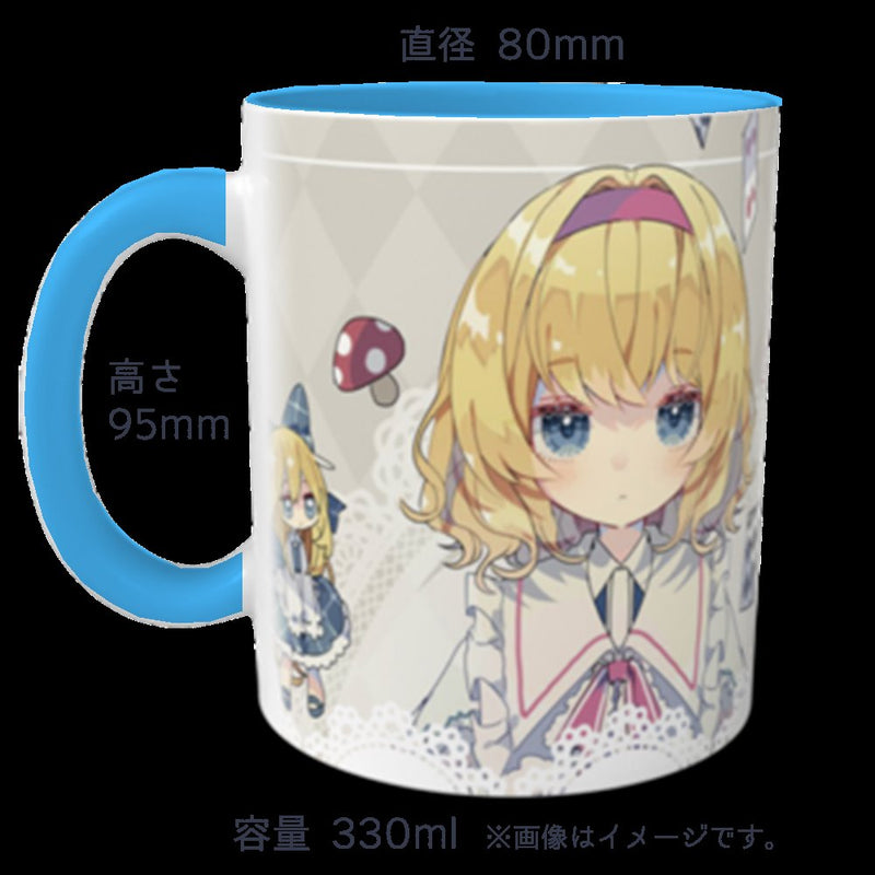 【New Product】Mug Cup_Alice (Nikora Shika) 202505 / Sunameri Drill Release Date: Around April 2025