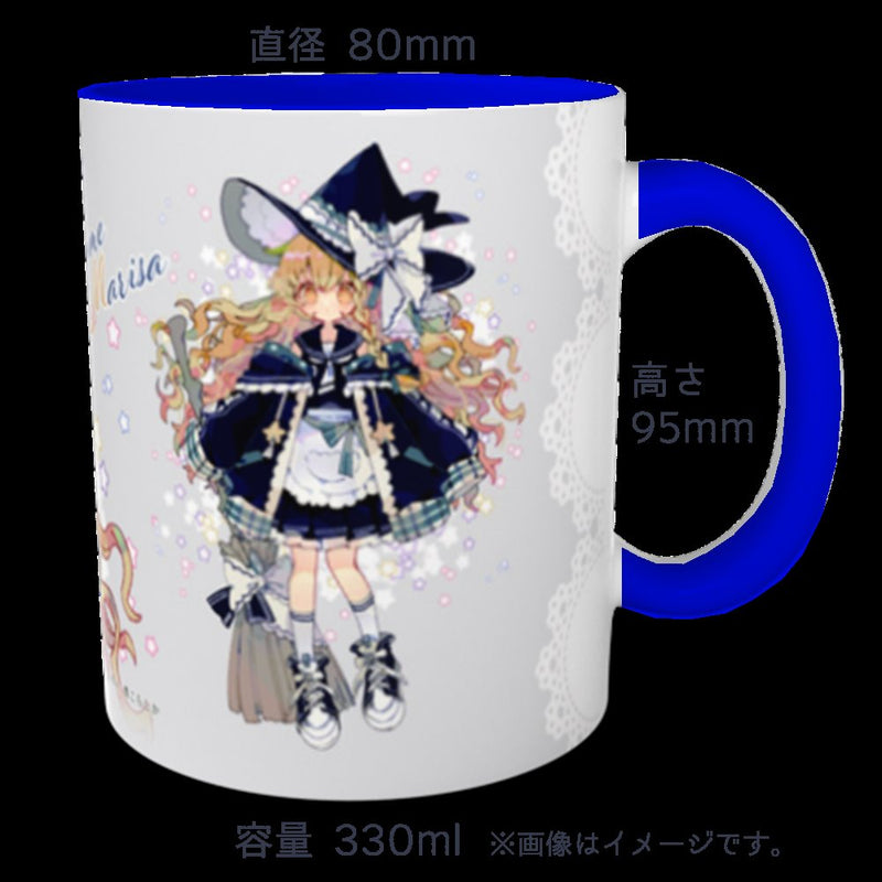 【新品】馬克杯_魔理沙(煮こらしか)202505 / 砂梅利鑽頭 發售日:2025年04月左右