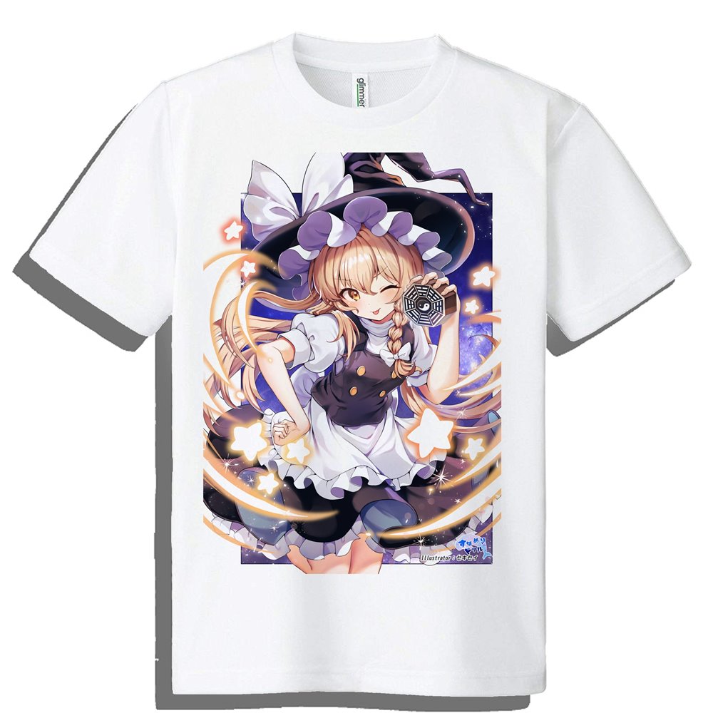新品】Tシャツ-魔理沙(sekisei)202505 サイズ：LL / すなめりドリル