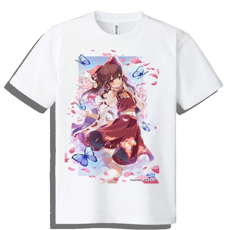 【New Product】T-shirt - Reimu (sekisei) 202505 Size: L / Sunameri Drill Release Date: Around April 2025