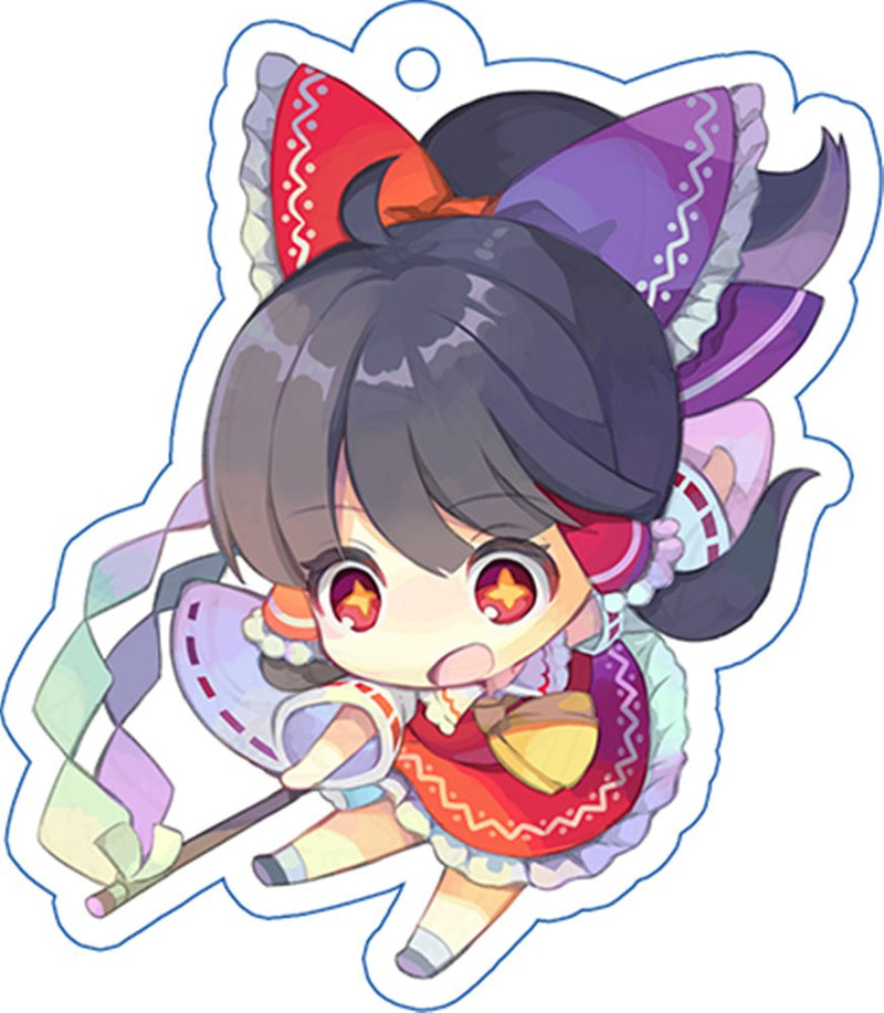 【新品】ちまきゃわ輝針城キーホルダー／霊夢 / つたささ 発売日:2025年05月頃