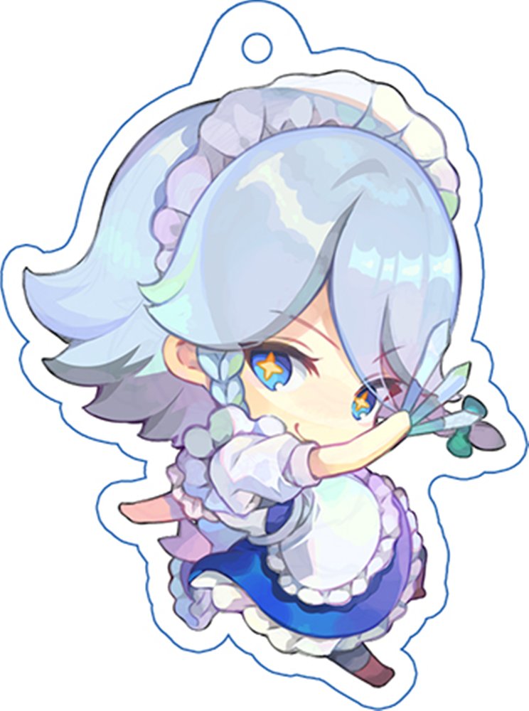 [New] ちまきゃわ辉针城钥匙扣／咲夜 / つたささ 发售日:2025年05月前后