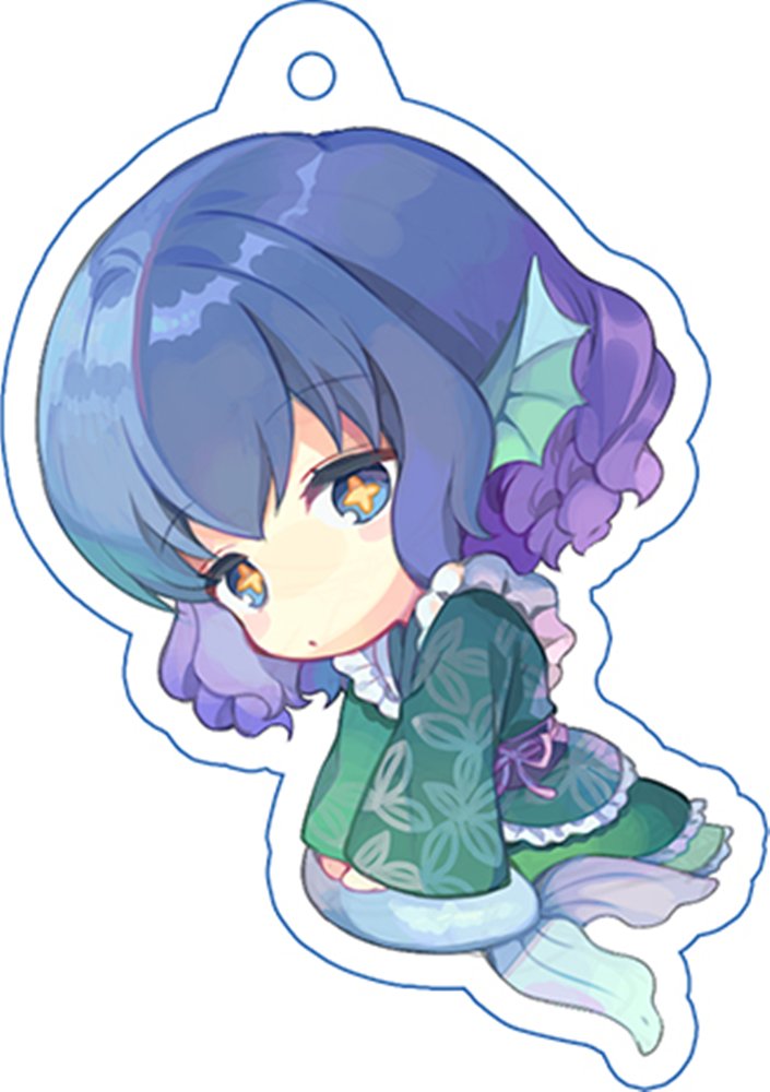 【新品】ちまきゃわ辉针城钥匙扣／若鲤姬 / つたささ 发售日期:2025年05月左右