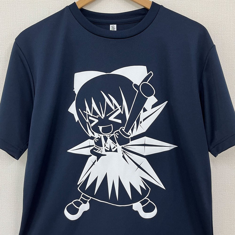 [New Product] Cirno Super Dry T-Shirt (Fever) (Navy) Size XL / IOSYS Release Date: April 16, 2025