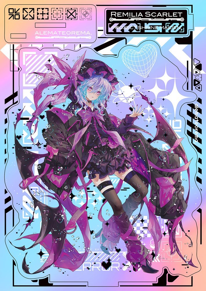 【新品】オーロラアクリルスタンド「レミリア・スカーレット」第2弾 / アレマテオレマ 発売日:2025年05月頃