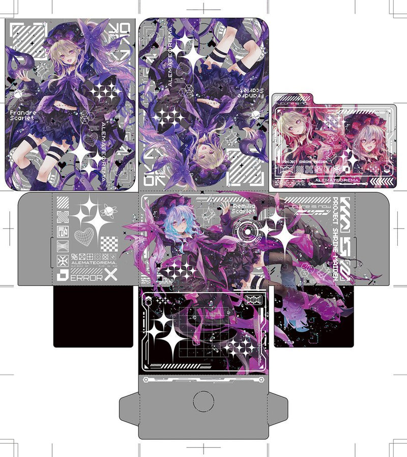 【新品】组装式甲板盒「蕾米莉亚·斯卡蕾特」＆「芙兰朵露·斯卡蕾特」 / 阿雷马特奥雷马 发售日:2025年05月左右