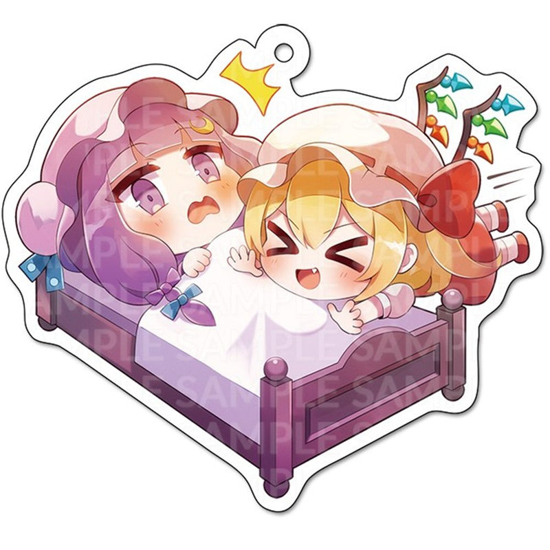 [New Product] Patchouli and Flan Acrylic Keychain (Okirō!) / Chocotto Pancake. Release Date: Around May 2025