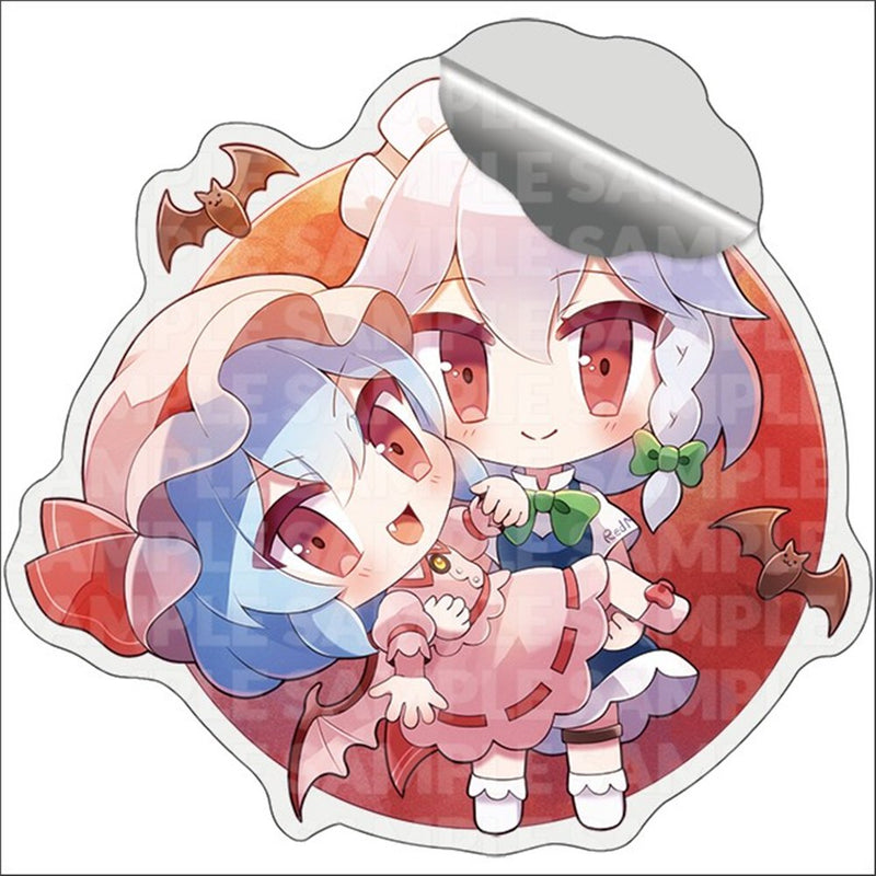 【新品】蕾米莉亚与咲夜的贴纸（ラスボス。） / 小小煎饼。 发售日:2025年05月左右