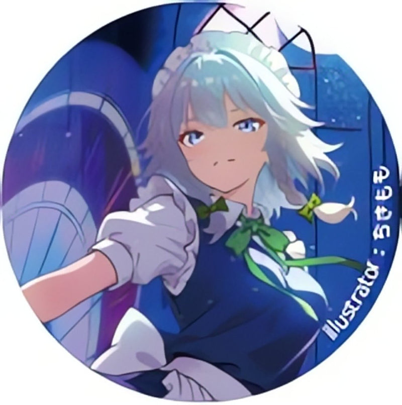 【新品】东方Project 57㎜罐徽章 十六夜咲夜c-1 / 哈奇瓦尔基德 发售日:2025年05月20日