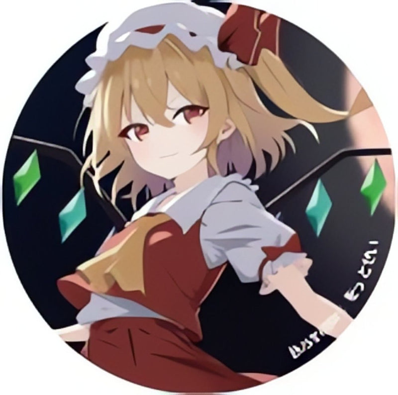 【新品】東方Project　57㎜缶バッジ フランドール・スカーレットw-1 / ハチワレキッド 発売日:2025年05月20日